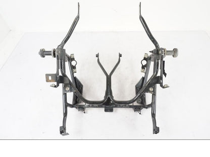 Snett nerifrån på Toppkåpstag från en BMW R 1200 GSA -2012 motorcykel.