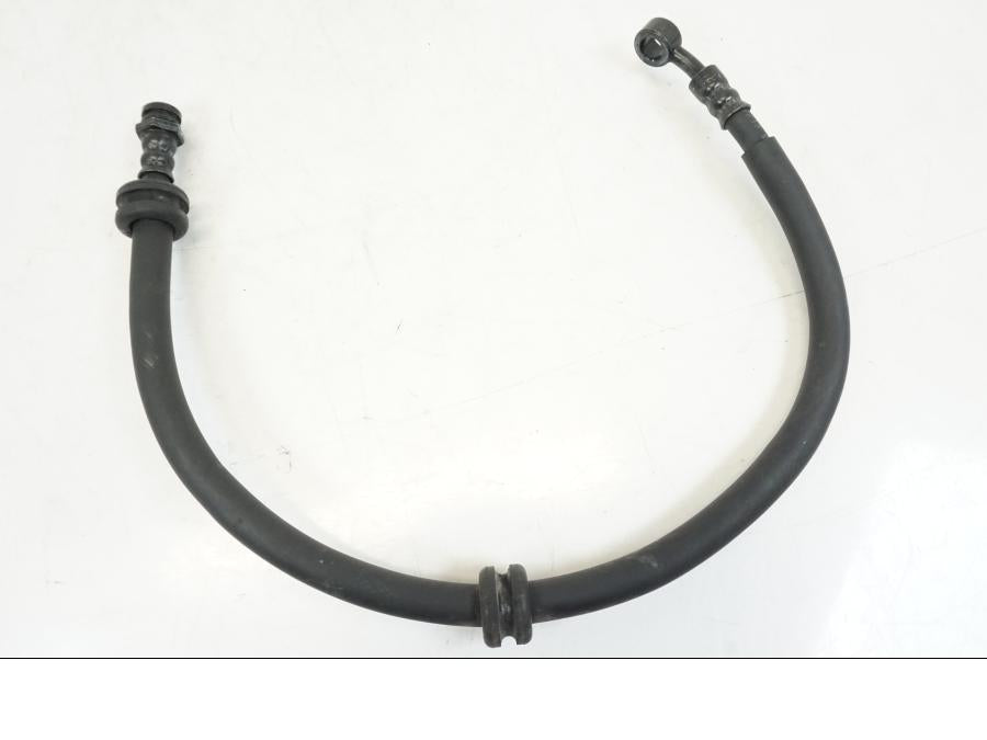 Snett uppifrån på Bromsledning från en Kawasaki NINJA 400 -2020 motorcykel.