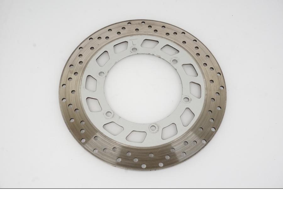 Framsidan på Bromsskiva från en Yamaha XV 125 -1998 motorcykel.