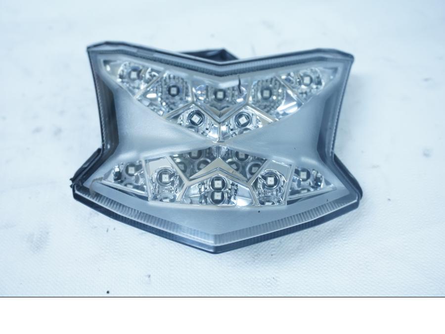 Framsidan på Baklampa från en Kawasaki Ninja 650 -2018 motorcykel.