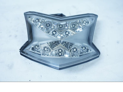 Framsidan på Baklampa från en Kawasaki Ninja 650 -2018 motorcykel.