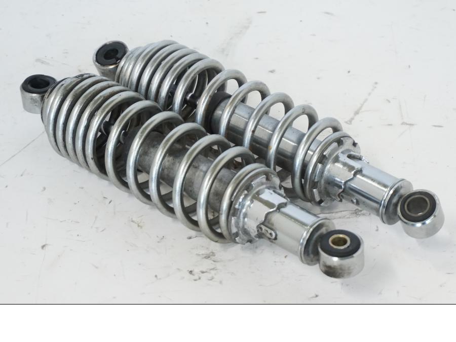 Framsidan på Stötdämpare från en Yamaha XV 535 -1995 motorcykel.