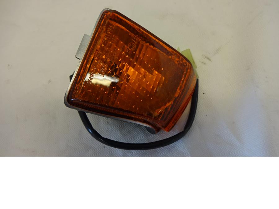 Framsidan på Blinkers från en Kawasaki ZX-10 -1988 motorcykel.