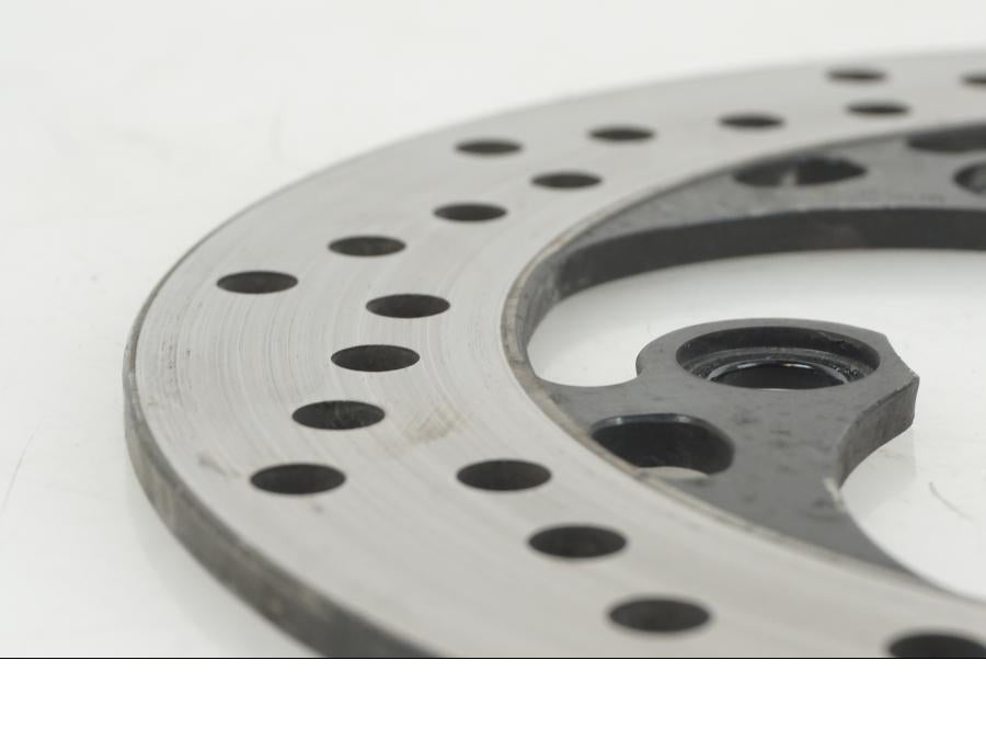 Vänster sida på Bromsskiva från en Suzuki GSX-R 1000 -2007 motorcykel.