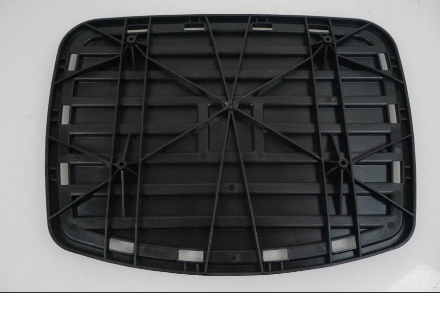 Baksidan på Pakethållare från en Universal Universal -0 moped.