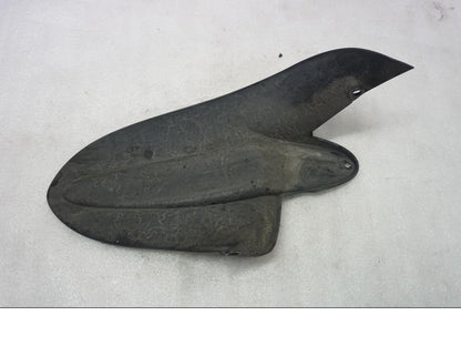 Snett uppifrån på Svingskärm från en Ducati Monster 796 -2013 motorcykel.