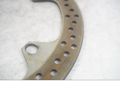 Höger sida på Bromsskiva från en BMW K 1200 R -2006 motorcykel.