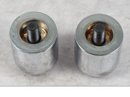 Snett uppifrån på Stryrvikt från en BMW K 1600 GTL -2015 motorcykel.