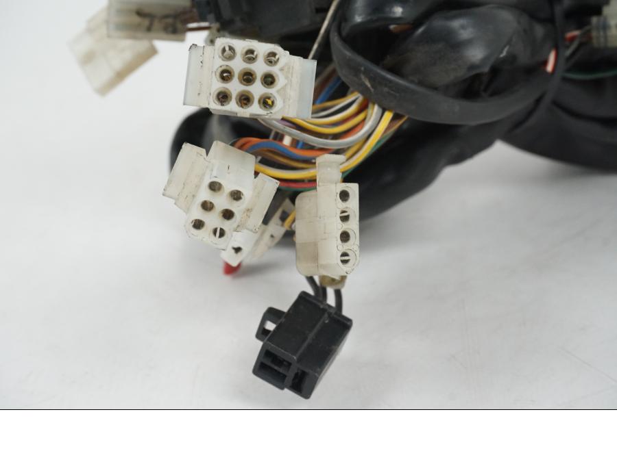 Snett uppifrån på Kabelstam från en Aprilia RS 250 -1998 motorcykel.