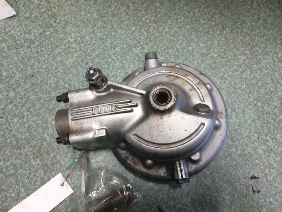 Framsidan på Slutväxel från en Yamaha XJ 900 -1983 motorcykel.