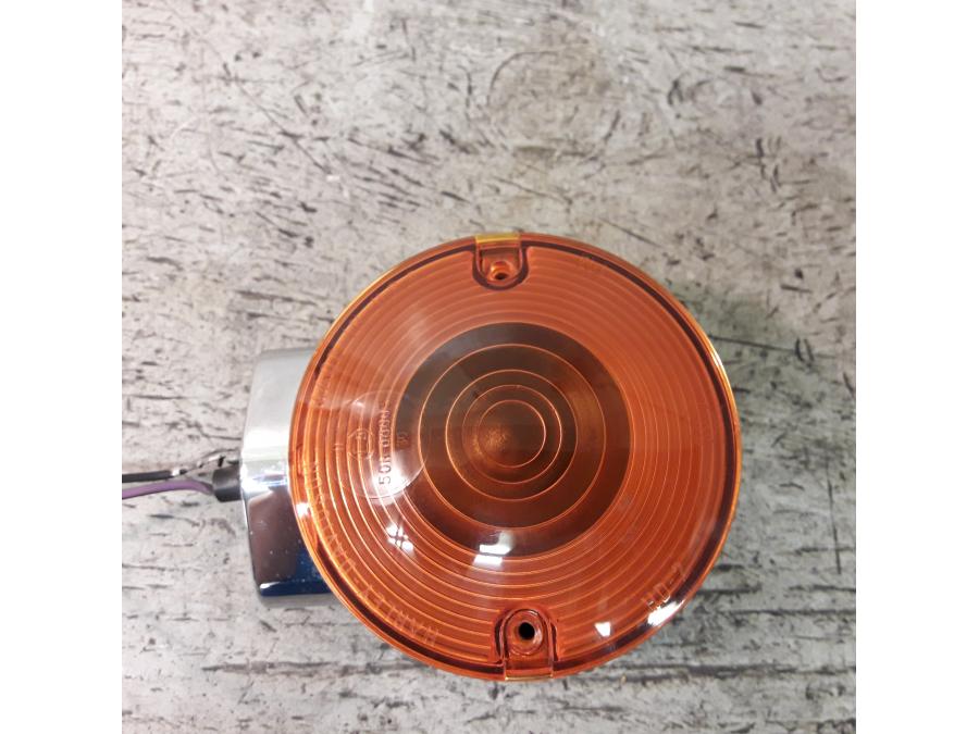 Framsidan på Blinkers från en H-D Harley diverse -2010 motorcykel.