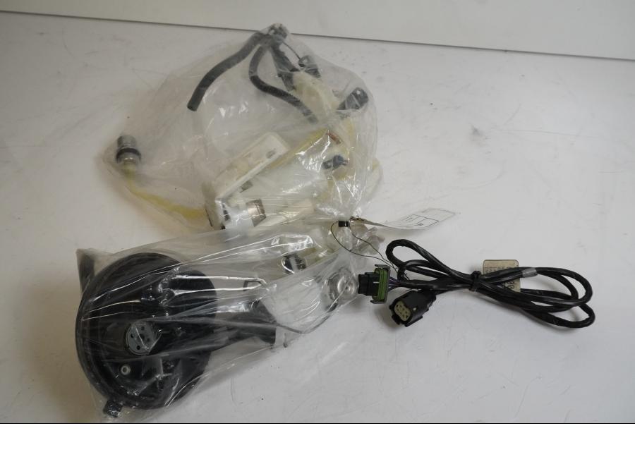 Framsidan på Bensinpump insprut från en H-D Street Glide FLHX -2015 motorcykel.