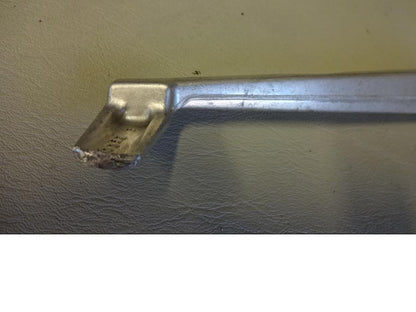 Vänster sida på Bromspedal från en Kawasaki ZX-10R -2007 motorcykel.