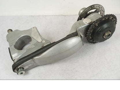 Framsidan på Sving från en Triumph Daytona 955I -2000 motorcykel.