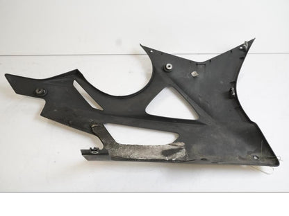 Snett uppifrån på Magkåpa från en BMW S 1000 RR -2010 motorcykel.