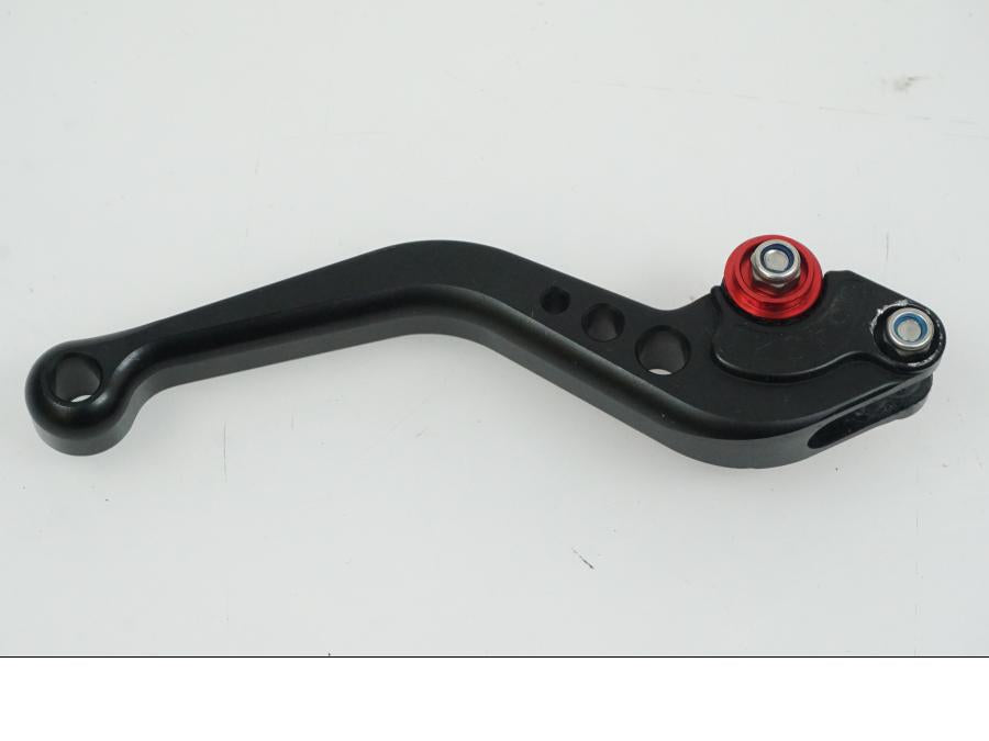 Snett uppifrån på Kopplingsgrepp från en Kawasaki Z 900 -2019 motorcykel.