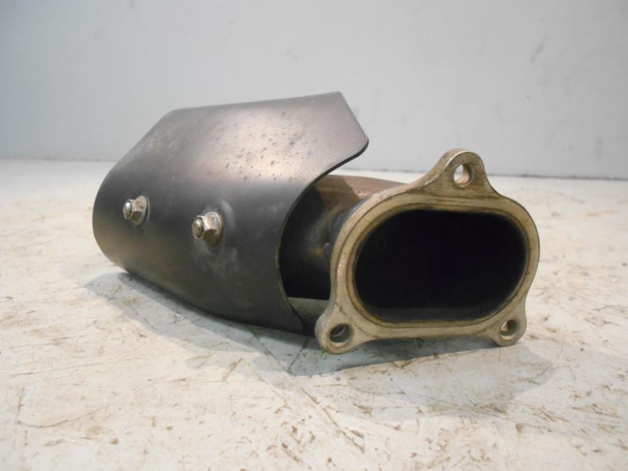 Framsidan på Grenrör från en Ducati 848 -2013 motorcykel.