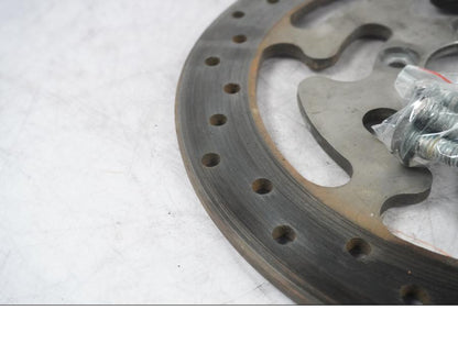 Höger sida på Bromsskiva från en H-D Touring Street Glide FLHX -2009 motorcykel.