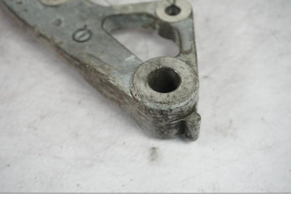 Snett uppifrån på Bromsoksfäste från en Kawasaki ZZR 600 -1991 motorcykel.