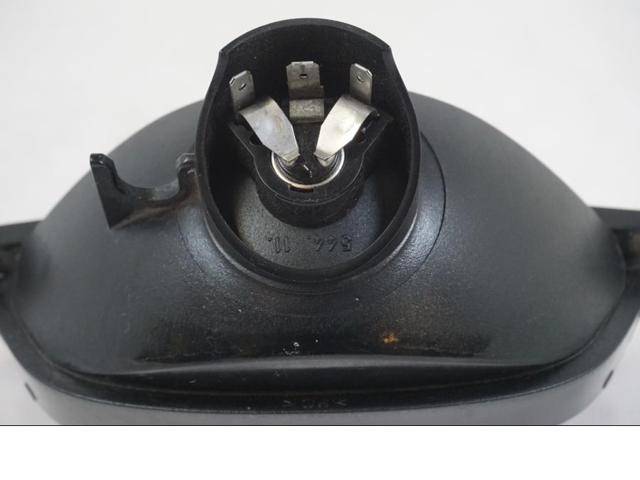 Snett uppifrån på Baklampa från en BMW F 650 CS -2002 motorcykel.