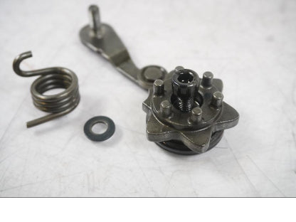 Baksidan på Växelassistans från en KTM 125 Duke -2017 motorcykel.