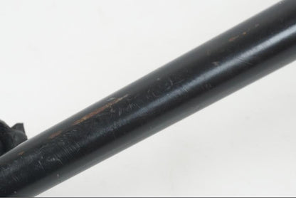 Snett uppifrån på Sidostöd från en Suzuki GSX-R 750 -2009 motorcykel.