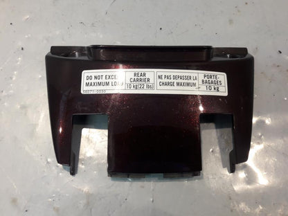 Framsidan på Bakvinge från en Kawasaki GTR 1400 -2012 motorcykel.