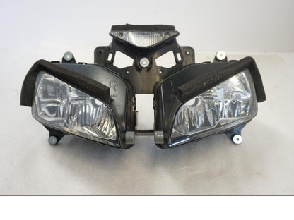 Framsidan på Strålkastare från en Honda CBR 1000 RR -2007 motorcykel.