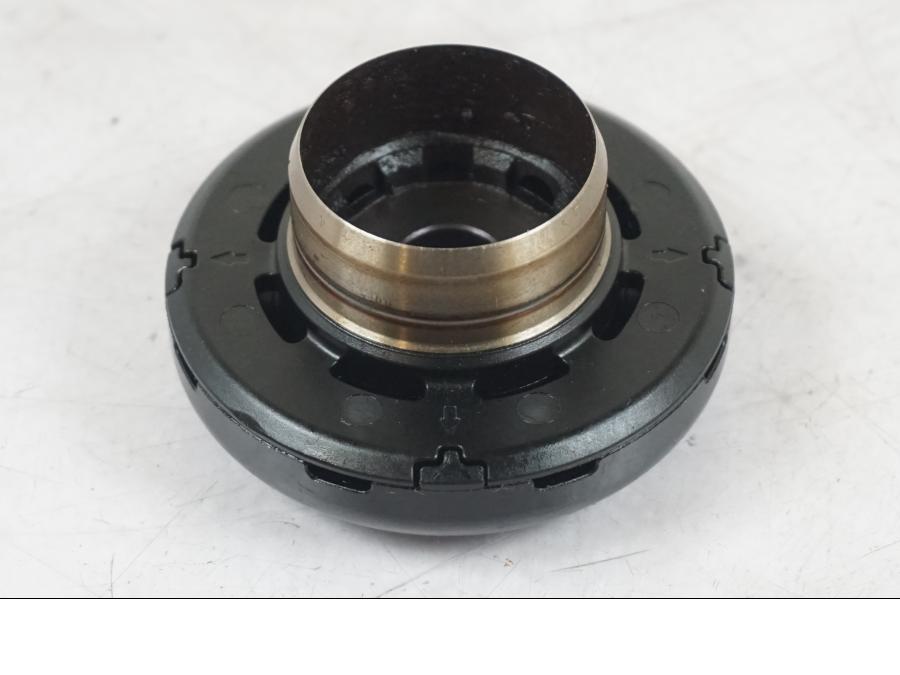 Snett uppifrån på Ventilationshjul från en BMW R 1200 GSA -2014 motorcykel.