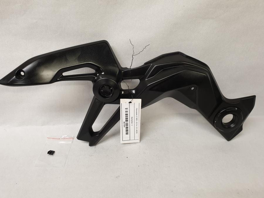 Framsidan på Ramplast från en Kawasaki Z 900 -2020 motorcykel.
