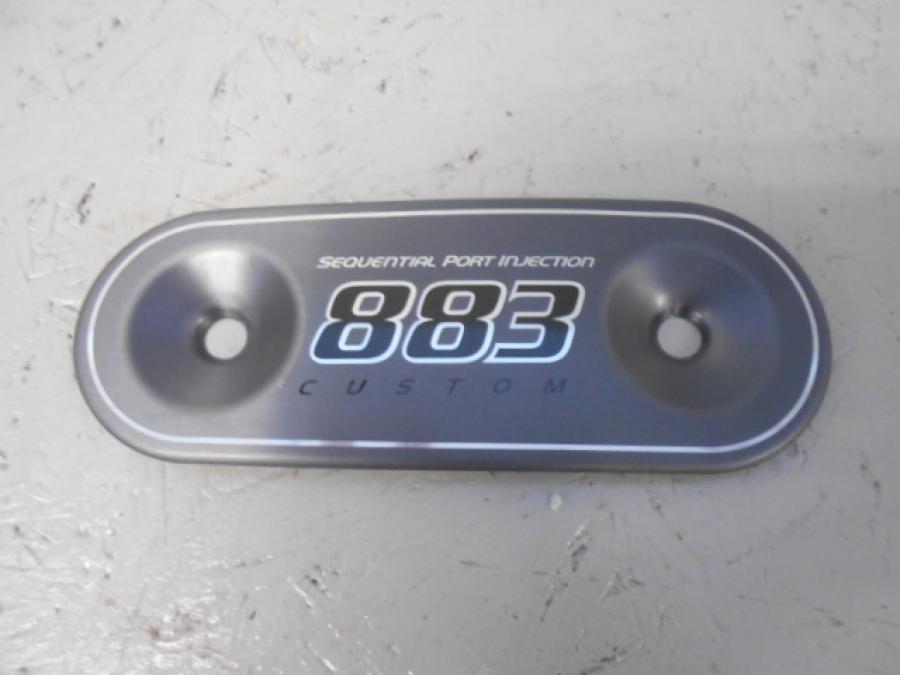 Framsidan på Luftburksdekor från en H-D Sportster 883 XL -2004 motorcykel.