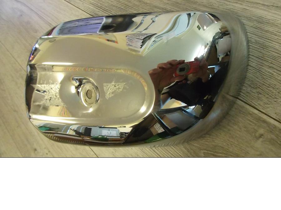 Vänster sida på Luftburksdekor från en H-D Roadglide Special FLTRXS -2017 motorcykel.