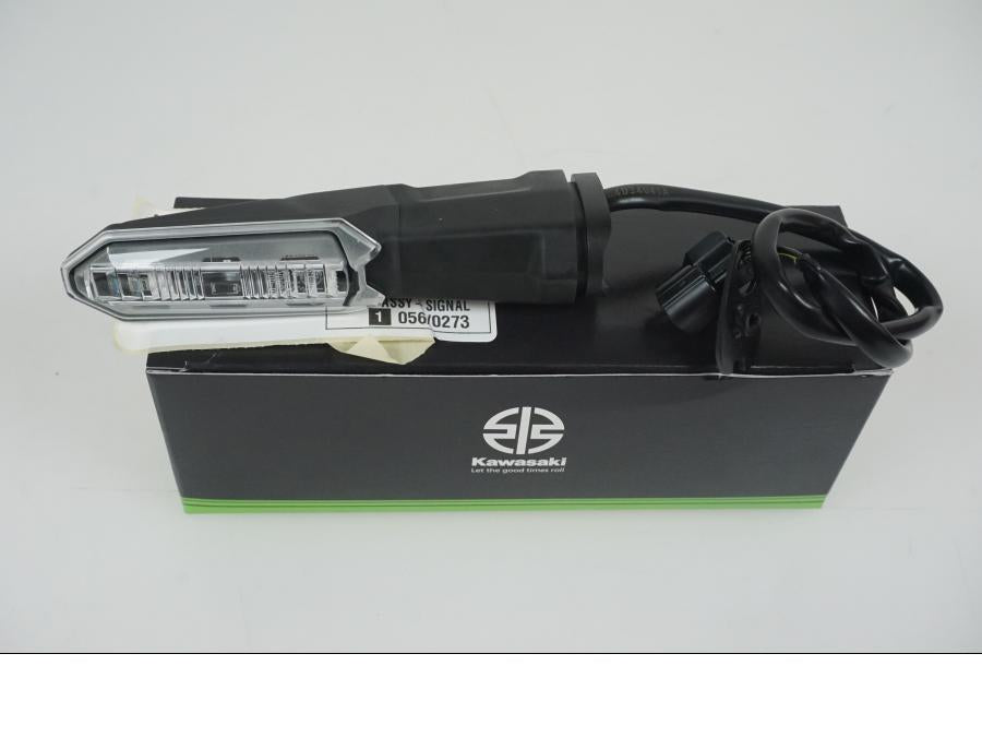 Framsidan på Blinkers LED från en Kawasaki Z 900 -2021 motorcykel.