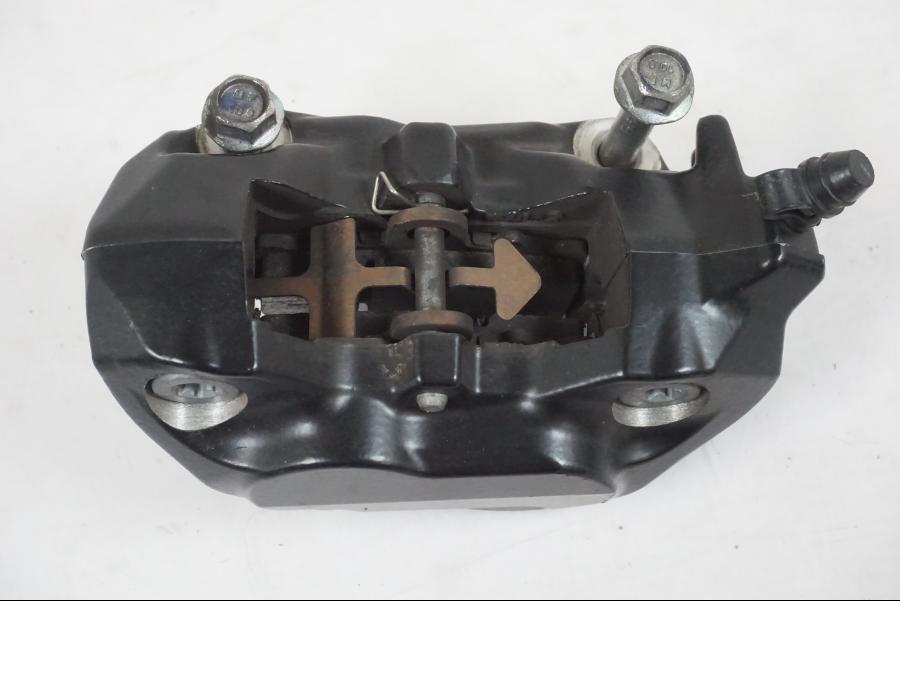 Snett uppifrån på Bromsok från en KTM 390 Adventure -2021 motorcykel.