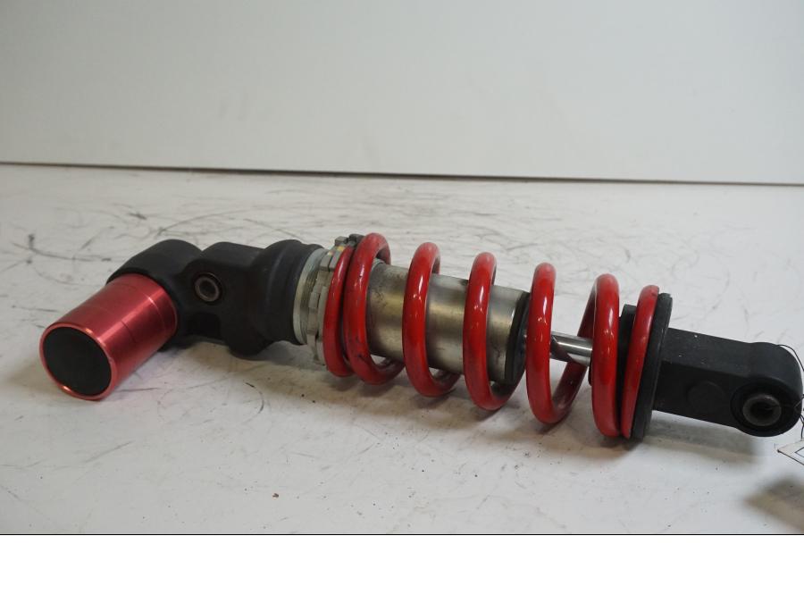 Framsidan på Stötdämpare från en Triumph Speed Triple -2011 motorcykel.