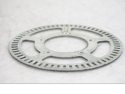 Baksidan på ABS krans från en Triumph Tiger -2009 motorcykel.