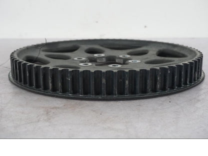 Snett nerifrån på Remdrev från en Buell 1125 R -2008 motorcykel.