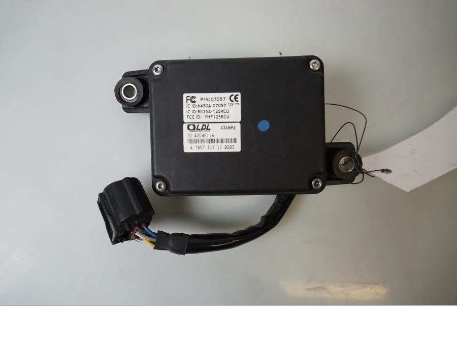 Framsidan på Immobilizer från en Triumph Tiger 800 -2011 motorcykel.