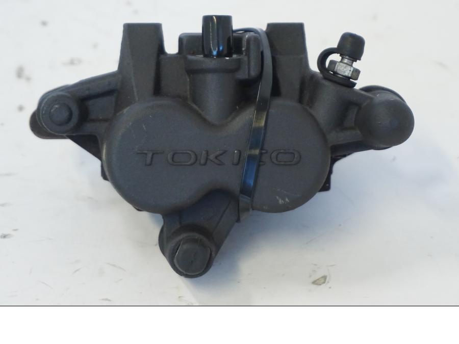 Framsidan på Bromsok från en Kawasaki ER-6N -2012 motorcykel.