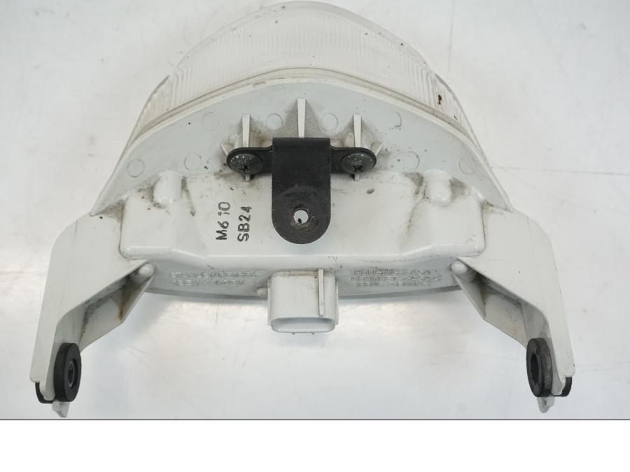 Snett uppifrån på Baklampa från en Suzuki GSX-R 1000 -2005 motorcykel.