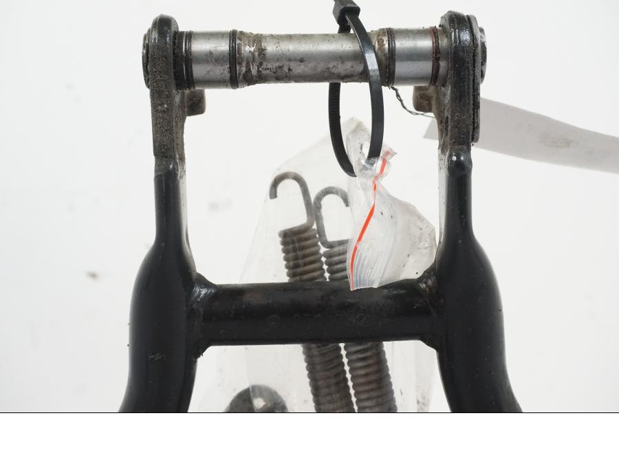 Snett uppifrån på Centralstöd från en BMW K 1600 GTL -2015 motorcykel.