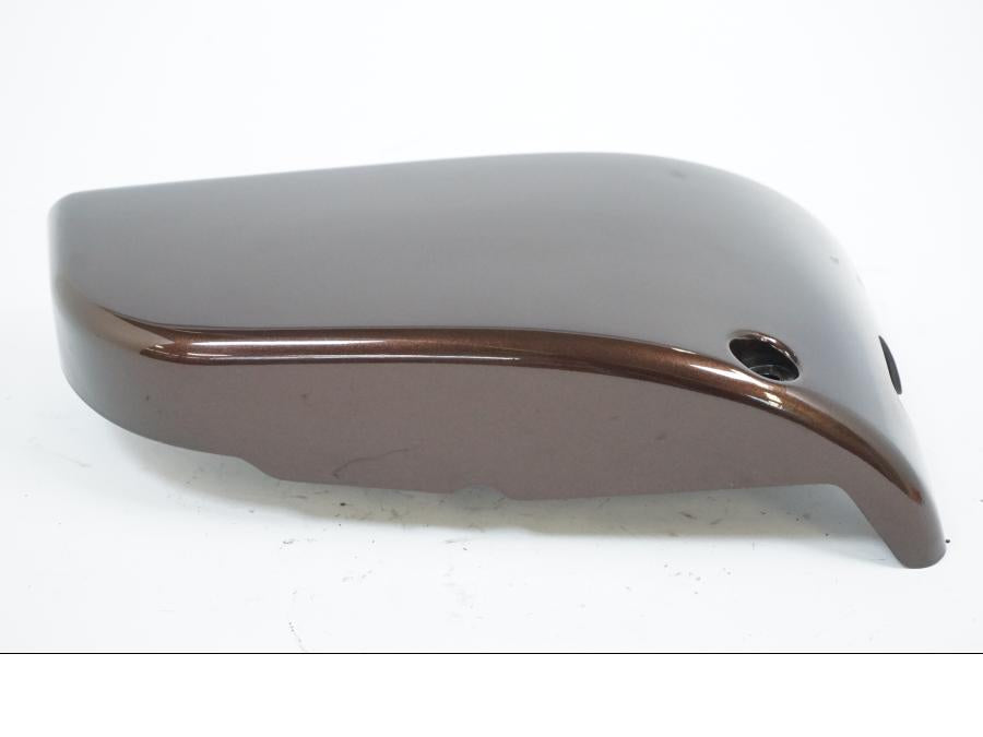 Snett uppifrån på Sidopanel från en Kawasaki VN 1500 -2002 motorcykel.