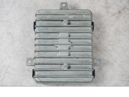 Snett uppifrån på Strålkastarmodul från en BMW K 1600 GTL -2015 motorcykel.