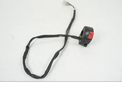 Framsidan på Styrelreglage från en KTM 990 SM -2009 motorcykel.