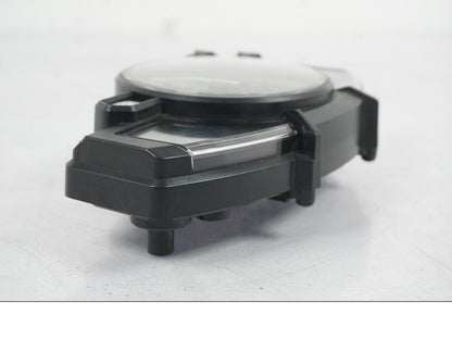 Snett uppifrån på Instrumentpanel från en Yamaha YZF 1000 R1 -2007 motorcykel.