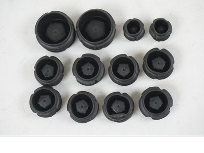 Vänster sida på Täcklock från en KTM 1290 Super Duke R EVO -2023 motorcykel.