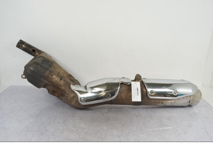 Framsidan på Ljuddämpare från en BMW R 1100 GS -1998 motorcykel.