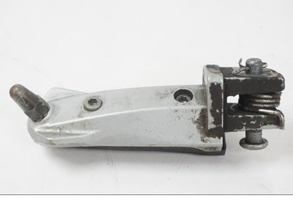 Snett uppifrån på Fotpinne från en BMW F 650 CS -2002 motorcykel.