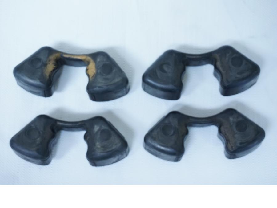 Baksidan på Ryckutjämnare från en Kawasaki ZX-6R -2004 motorcykel.