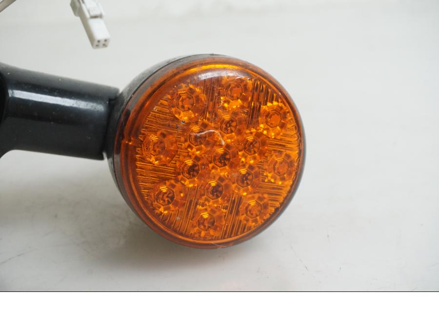 Baksidan på Blinkers LED från en Indian Chieftain Dark Horse -2019 motorcykel.